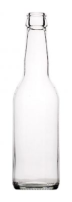 Longneck 33 cl, bright glass bottle Glass bottles - Bevpak