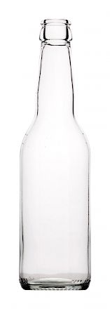 Longneck 33 cl, bright glass bottle Glass bottles - Bevpak